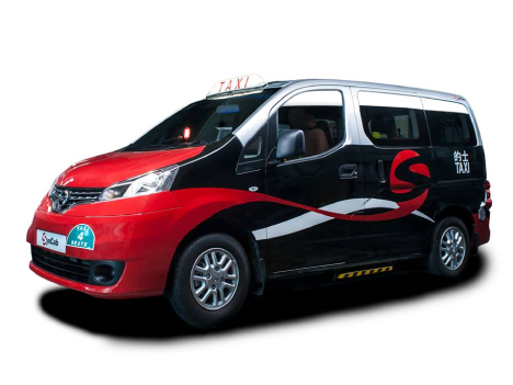 香港で間もなくデビューとなる日産「NV200タクシー」（写真：星群的士ウェブサイトより）