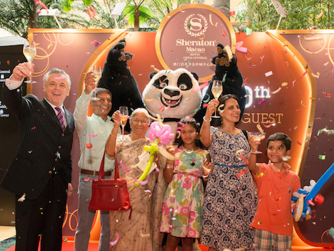 シェラトン・マカオが累計宿泊ゲスト数500万人を達成＝7月6日（写真：Sheraton Macao Hotel, Cotai Central）