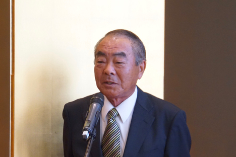 村石邦夫氏（資料）＝2015年9月—本紙撮影