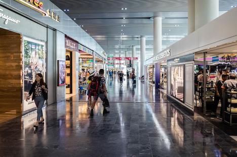 マカオ国際空港旅客ターミナルビル制限エリア（写真：CAM）