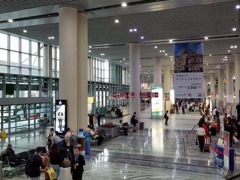 マカオ国際空港旅客ターミナルビル（写真：CAM）