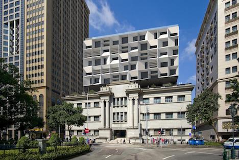 マカオ新中央図書館設計プランのイメージ画像（写真：ICM）