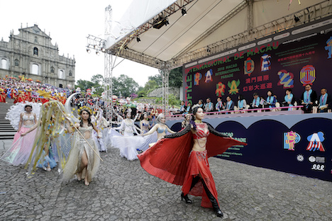 「マカオ・インターナショナル・パレード2018」（写真：GCS）